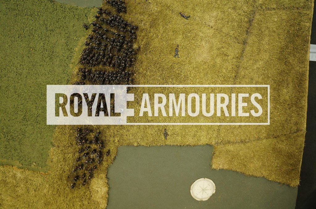 Siborne Model during conservation - Royal Armouries