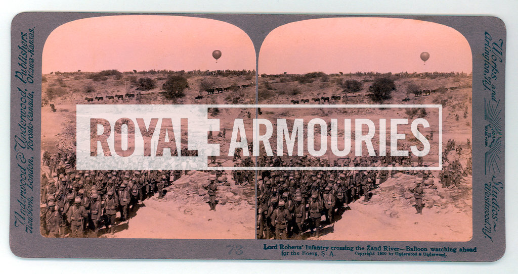 Lord Roberts' infantry crossing the Zand River - Royal Armouries